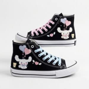 Cinnamoroll Converse noir