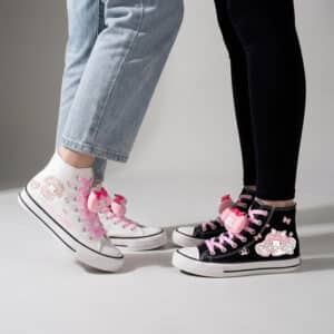Converse My Melody blanche et noire
