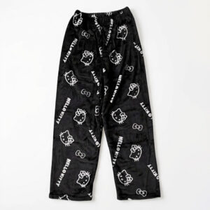 Pantalon Pyjama Hello Kitty Noir pour adultes