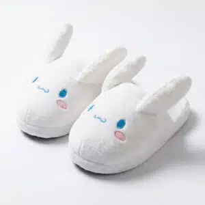 Chausson Cinnamoroll blanc avec oreilles