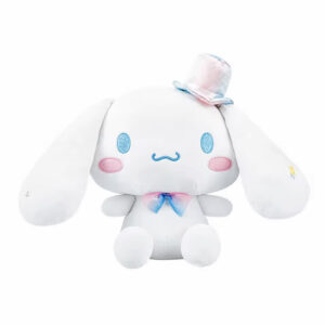 Cinnamoroll Peluche Sanrio 25cm avec chapeau