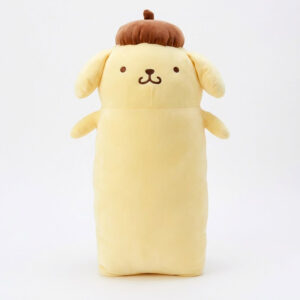 Coussin Peluche Pompompurin jaune style traversin