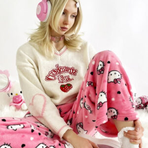 Bas de Pyjama Hello Kitty Rose​