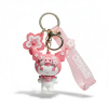Porte Clé Kuromi Sakura fleur de cerisier