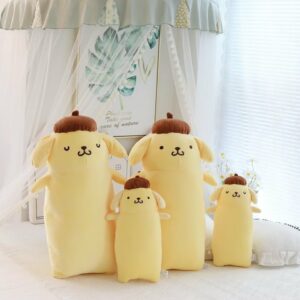 Coussin Peluche Pompompurin 65cm ou 42cm jaune