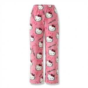 Pantalon Pyjama Hello Kitty rose doux