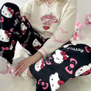 Pyjama Hello Kitty Noir​