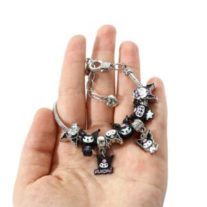 Kuromi Charm Bracelet en argent