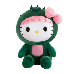 Peluche Hello Kitty Dinosaure 35/50/65 cm