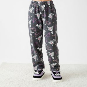 Kuromi Pantalon pyjama noir