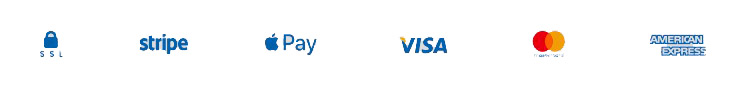 Paiements sécurisés SSL Stripe Apple Pay Visa Mastercard Amex PayPal