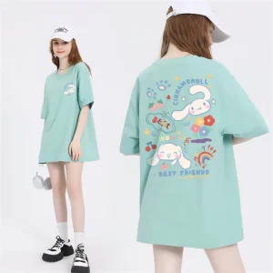 T Shirt​ Cinnamoroll vert
