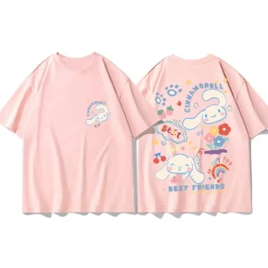 T Shirt​ Cinnamoroll rose
