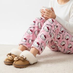 Chausson Hello Kitty Adulte en fourrure