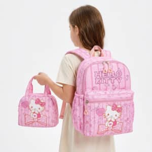 Ensemble Sac à Dos Hello Kitty rose