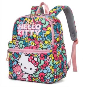 Sac à dos Cartable Hello Kitty multicouleur