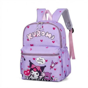 Sac à Dos Kuromi violet pour école primaire