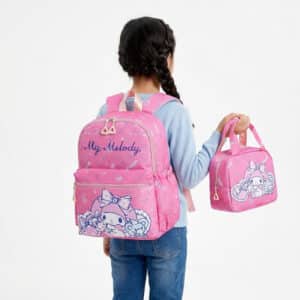 Sac à Dos My Melody et lunch bag rose