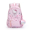 Sac à Dos Hello Kitty Rose avec porte clé peluche