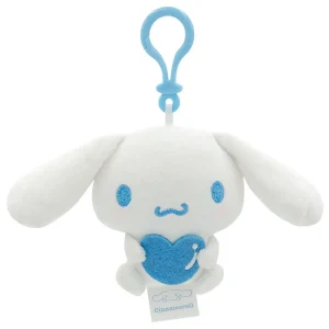 Porte Clé Cinnamoroll peluche avec coeur 10cm
