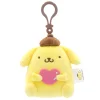 Pompompurin Porte Clé coeur peluche 10cm