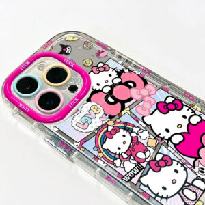 Coque téléphone Hello Kitty pour iPhone 13 et plus