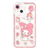 Coque My Melody iphone transparente et rose