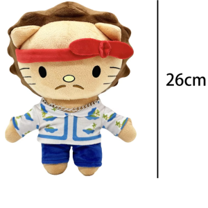 Hello Kitty Bruno Mars Peluche 26cm