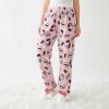 Bas de Pyjama Hello Kitty Femme rose Love
