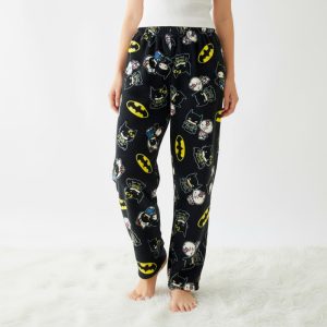Batman Hello Kitty pantalon de pyjama noir