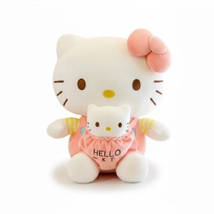 Hello Kitty Peluche Bébé 30cm avec poche kangourou
