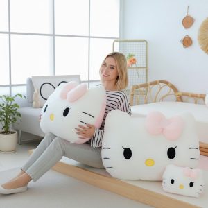 Peluche Coussin Hello Kitty 40cm, 60cm et 80cm