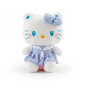Peluche Hello Kitty 50 cm bleu