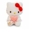 Peluche Hello Kitty 60 cm avec coeur rose