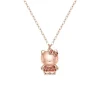 Collier Hello Kitty Rose gold avec cristaux