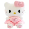 Peluche Hello Kitty Coeur rose sanrio