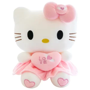 Peluche Hello Kitty Coeur rose sanrio