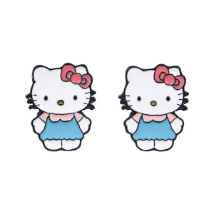 Boucle d'Oreille Enfant Hello Kitty debout