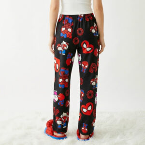bas de Pyjama Hello Kitty Spider man​ noir vu de dos
