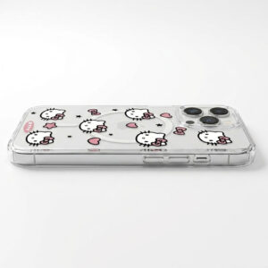 Coque de Téléphone Hello Kitty iphone avec visage et noeud
