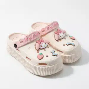 Crocs My Melody blanc et rose pour adultes
