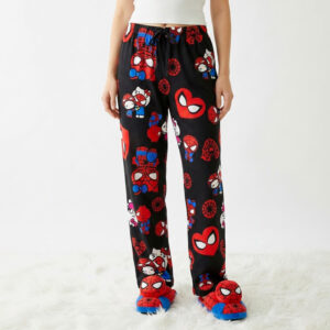 Pyjama Hello Kitty Spider man​ noir et rouge