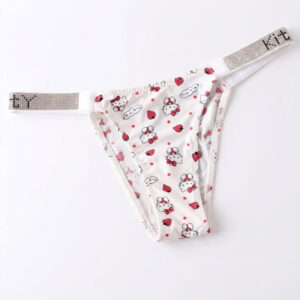 Hello Kitty Tanga blanc