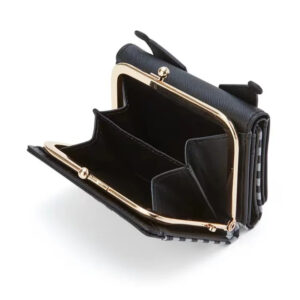 Porte Feuille Kuromi noir ouvert