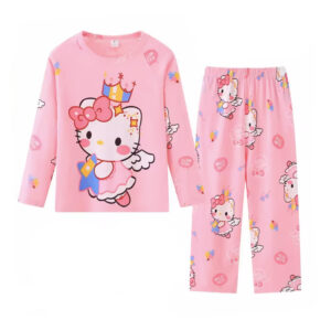 Pyjama Ado Fille Hello Kitty rose