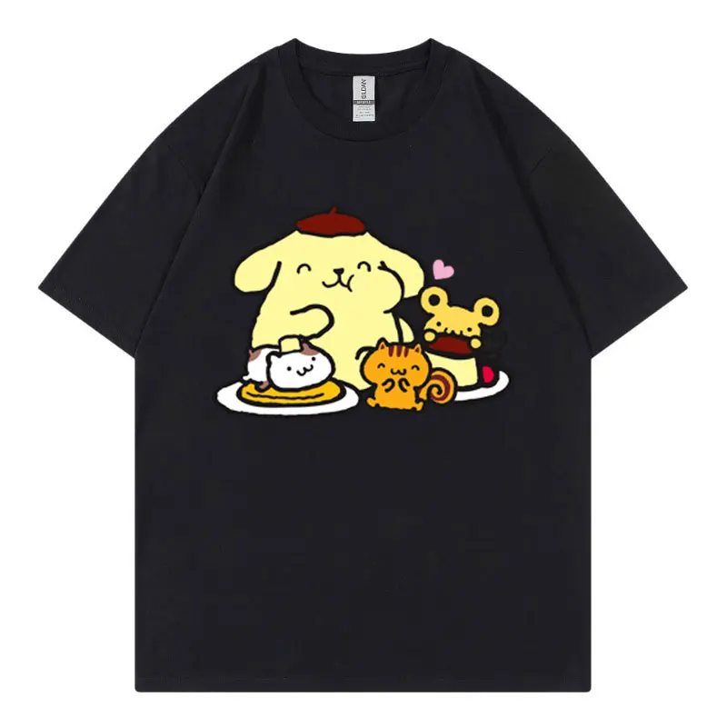 Pompompurin T Shirt Noir