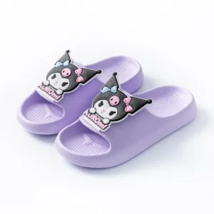 Claquette Kuromi Sanrio violet