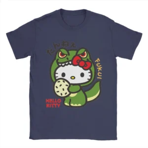 Hello Kitty Kaiju homme bleu foncé
