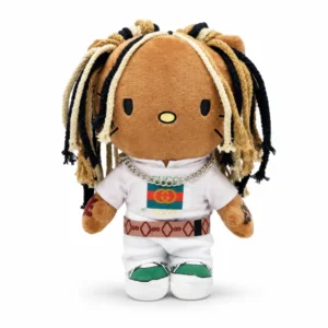 Peluche Hello Kitty x King Von, peluche collector Hello Kitty et rappeur