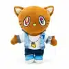 Peluche Hello Kitty x Kanye West, peluche denim collector Hello Kitty et hip-hop